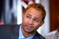 LONDON, ENGLAND - APRIL 18:  Josh Koscheck speaks during the Bellator 158 MMA Press Conference at the Four Seasons Hotel on April 18, 2016 in London, England.  (Photo by Jordan Mansfield/Getty Images)